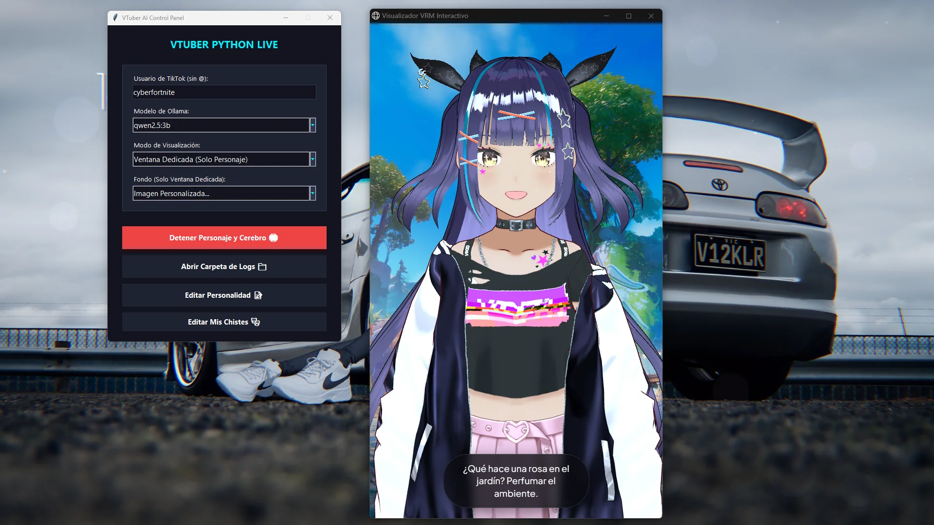 Hero Proyecto VTuber Python Live